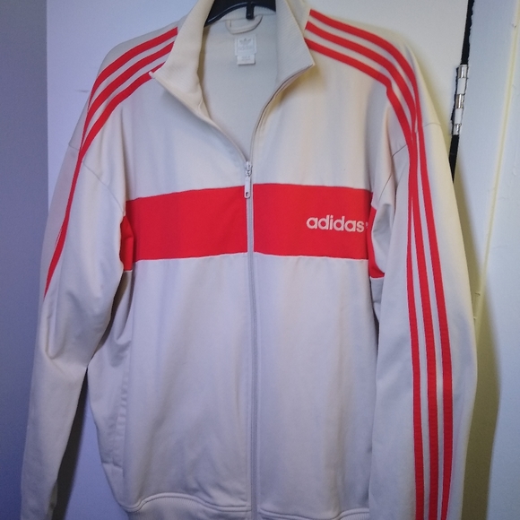 adidas Other - Vintage creamsicle Addias track jacket